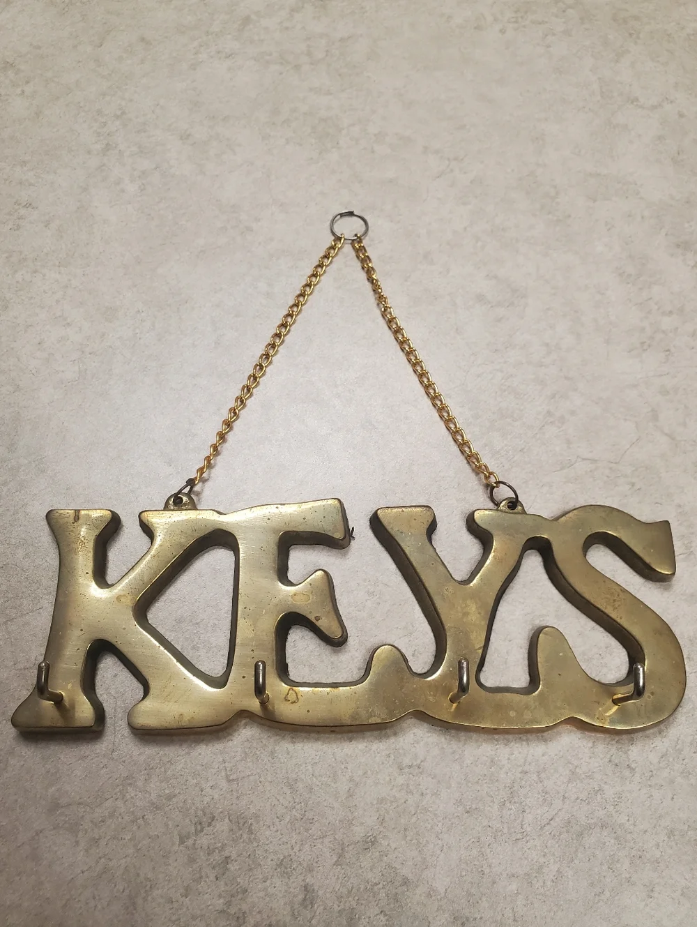 Vintage Mid-Century Solid Brass